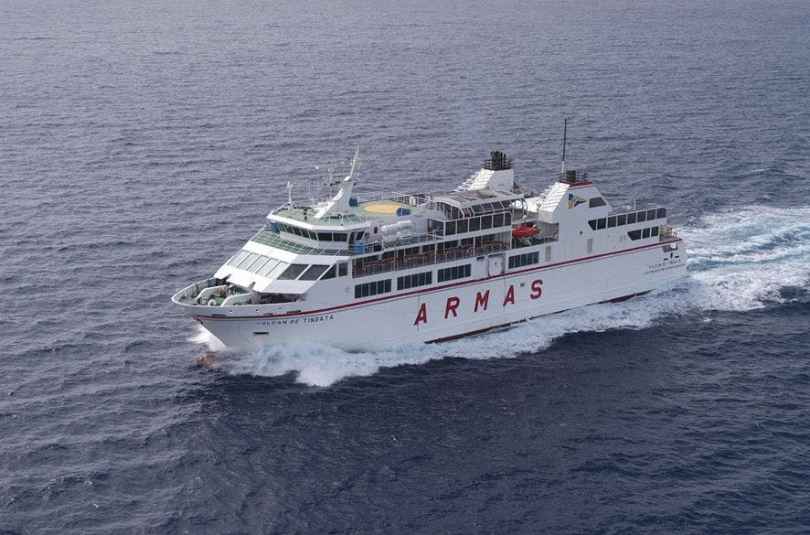 ferry el hierro gomera